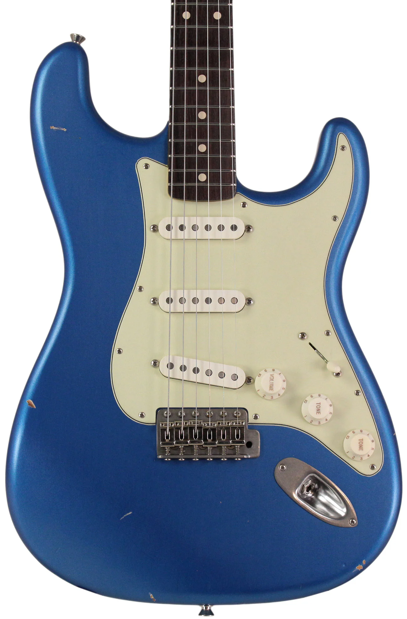 Nash S63 Guitar, Lake Placid Blue, Light Aging - Image 6