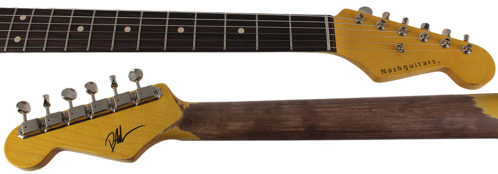 Nash S63 Guitar, Lake Placid Blue, Light Aging - Image 8