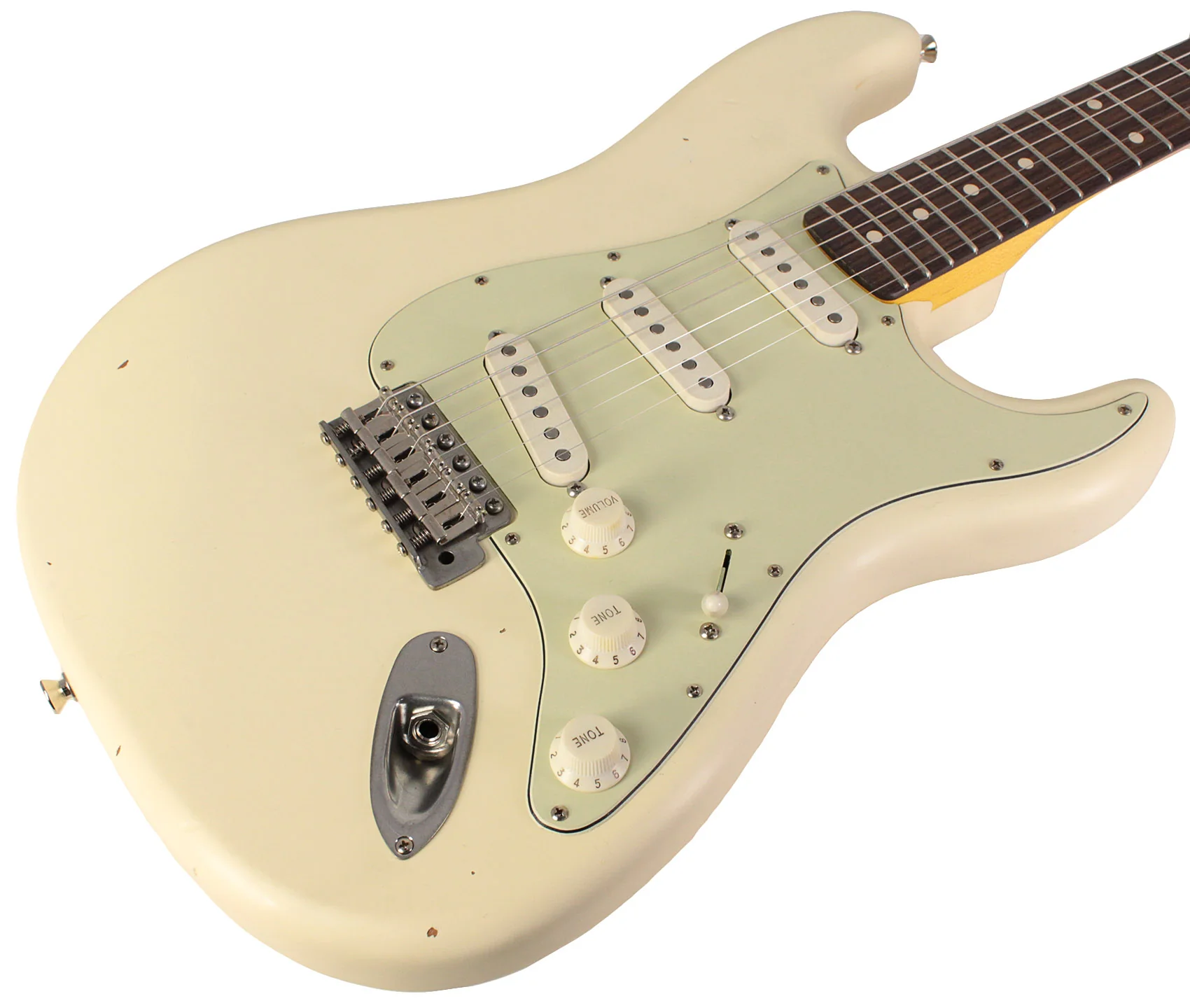 Nash S63 Guitar, Olympic White, Light Aging - Image 2