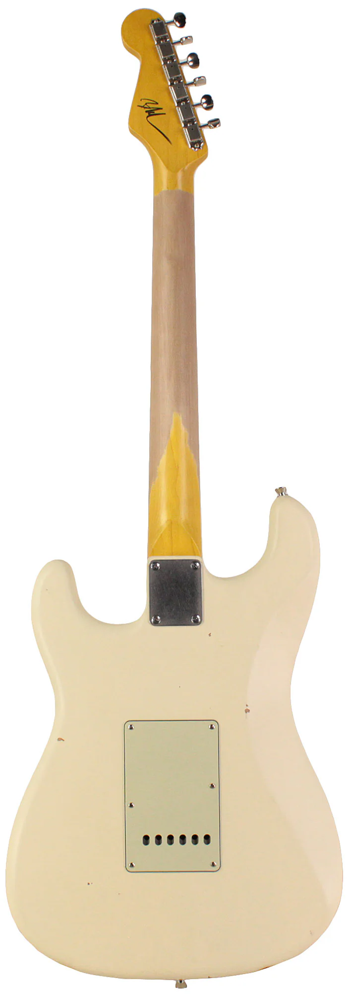 Nash S63 Guitar, Olympic White, Light Aging - Image 6