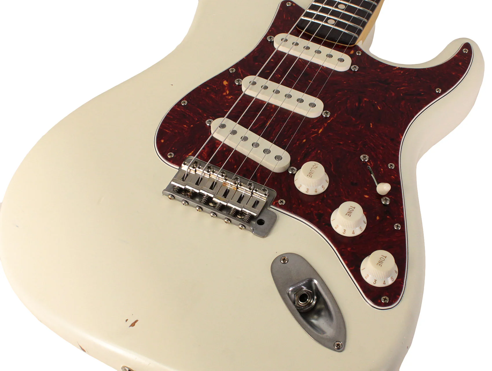 Nash S63 Guitar, Olympic White, Light Aging - Image 3