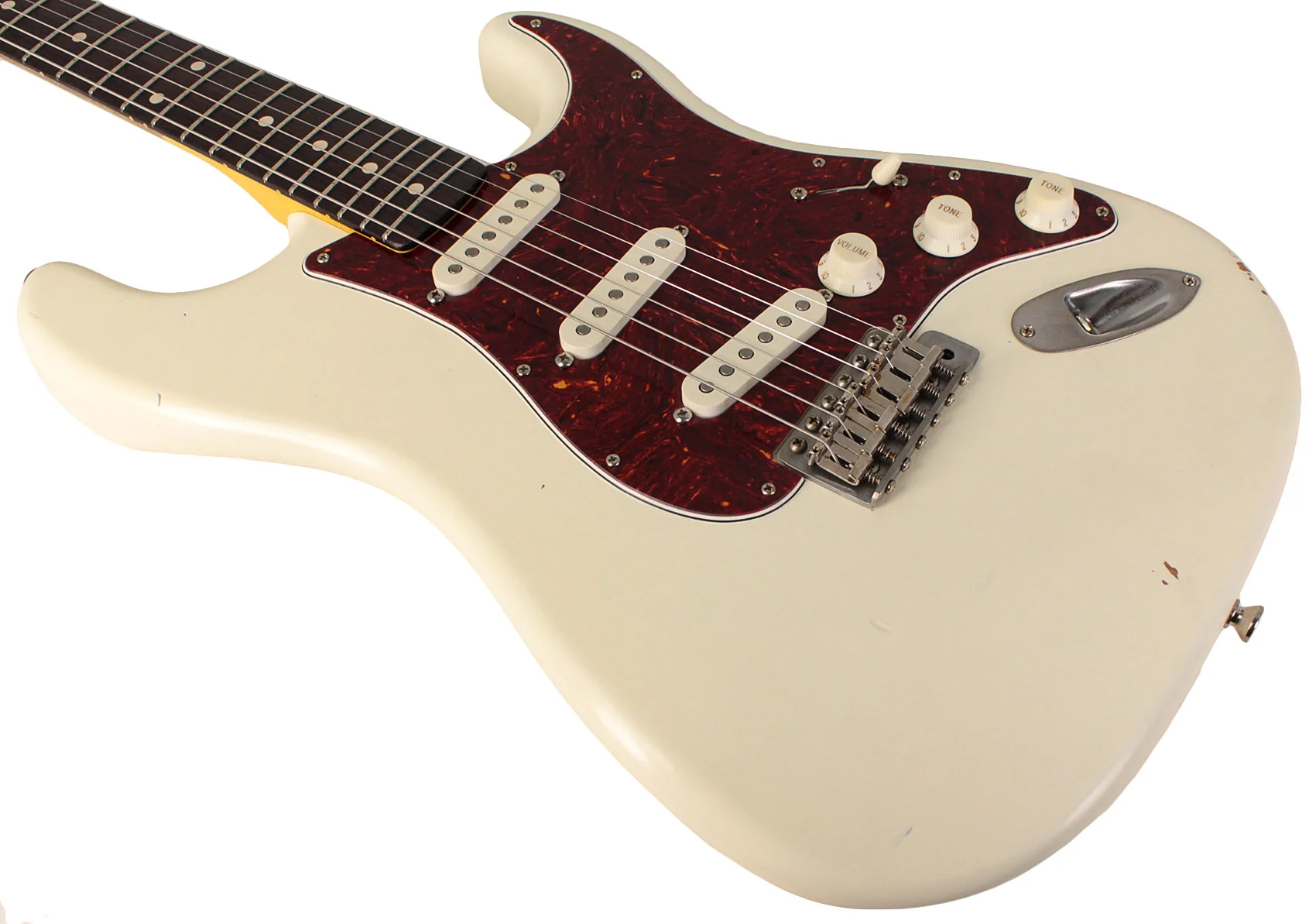 Nash S63 Guitar, Olympic White, Light Aging - Image 4