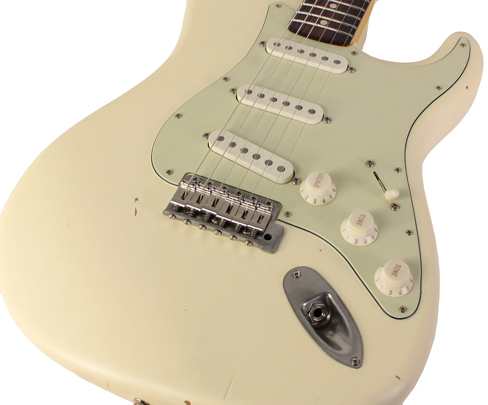 Nash S63 Guitar, Olympic White, Light Aging - Image 3
