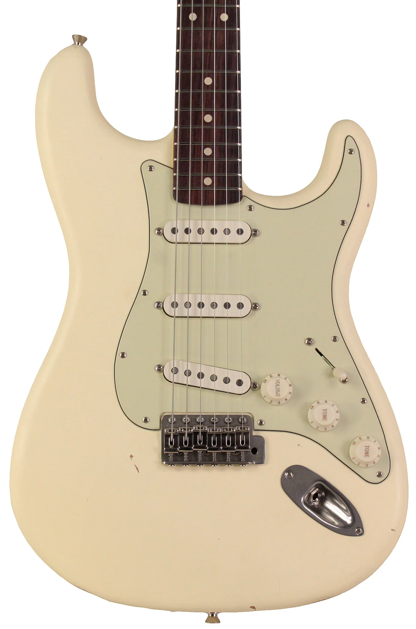 Nash S63 Guitar, Olympic White, Light Aging - Image 5