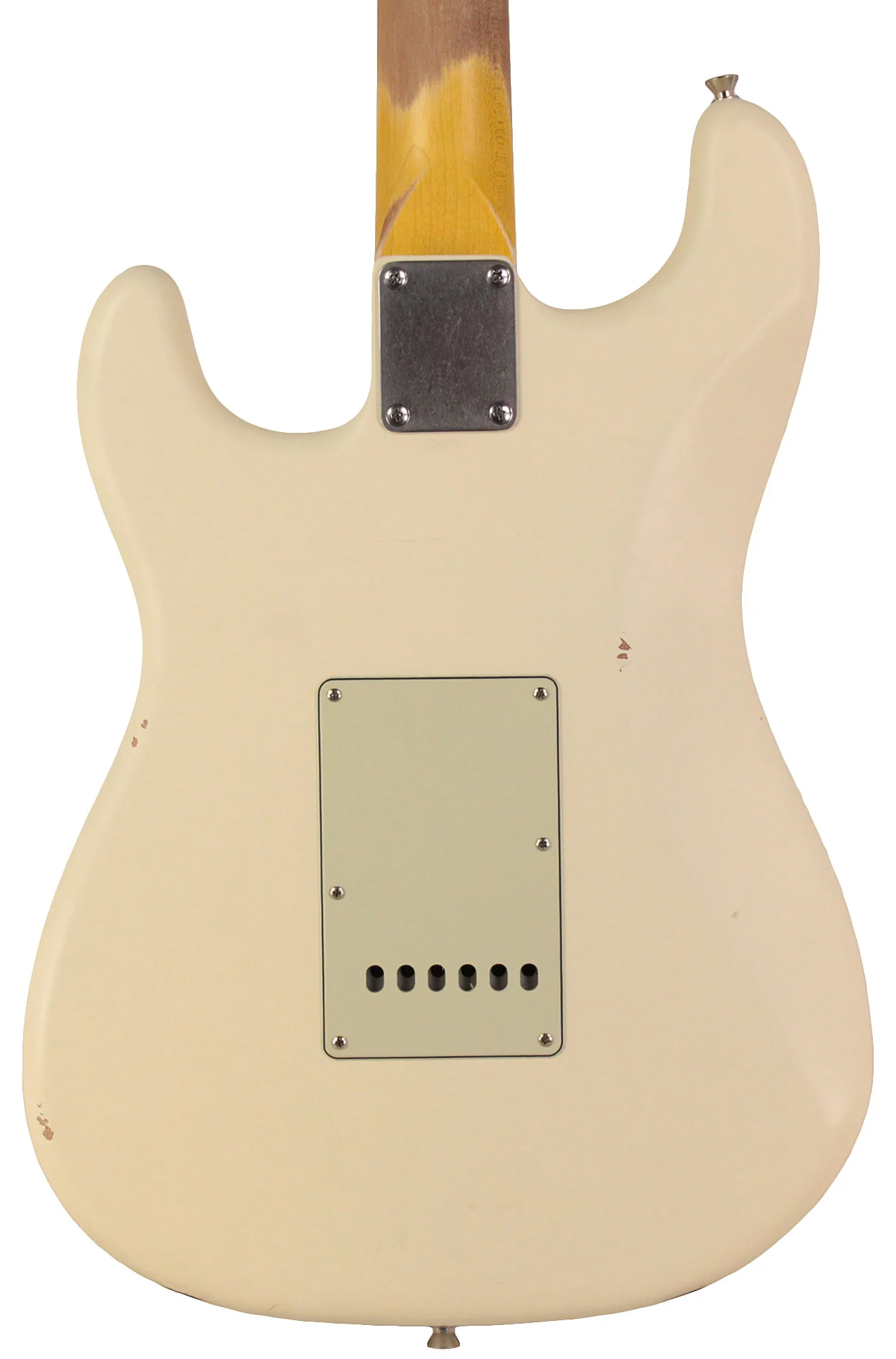 Nash S63 Guitar, Olympic White, Light Aging - Image 6