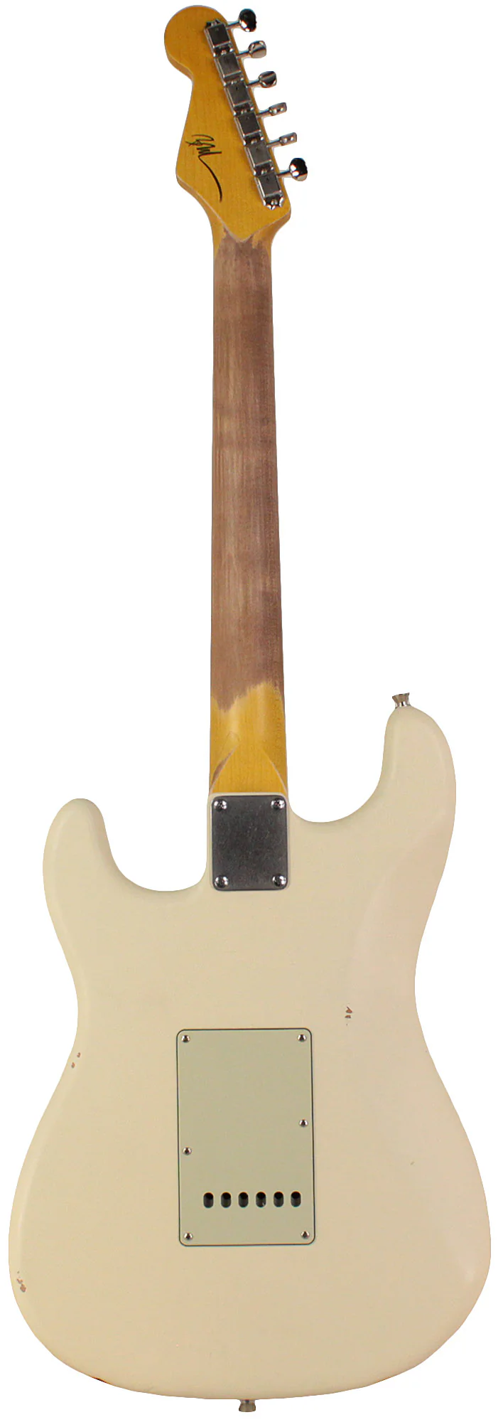 Nash S63 Guitar, Olympic White, Light Aging - Image 7