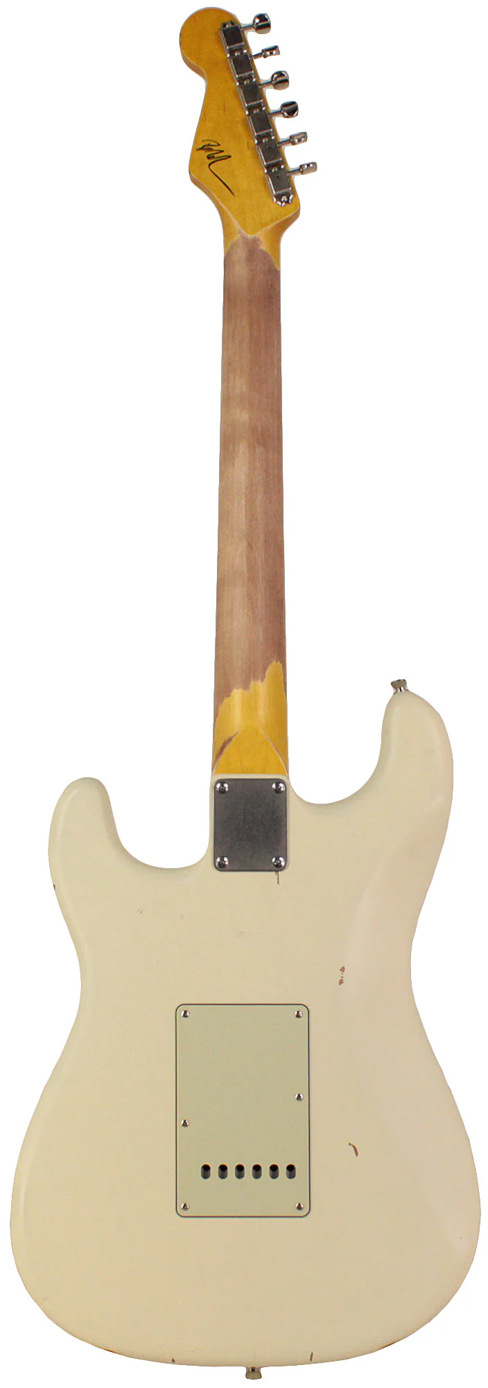Nash S63 Guitar, Olympic White, Light Aging - Image 6