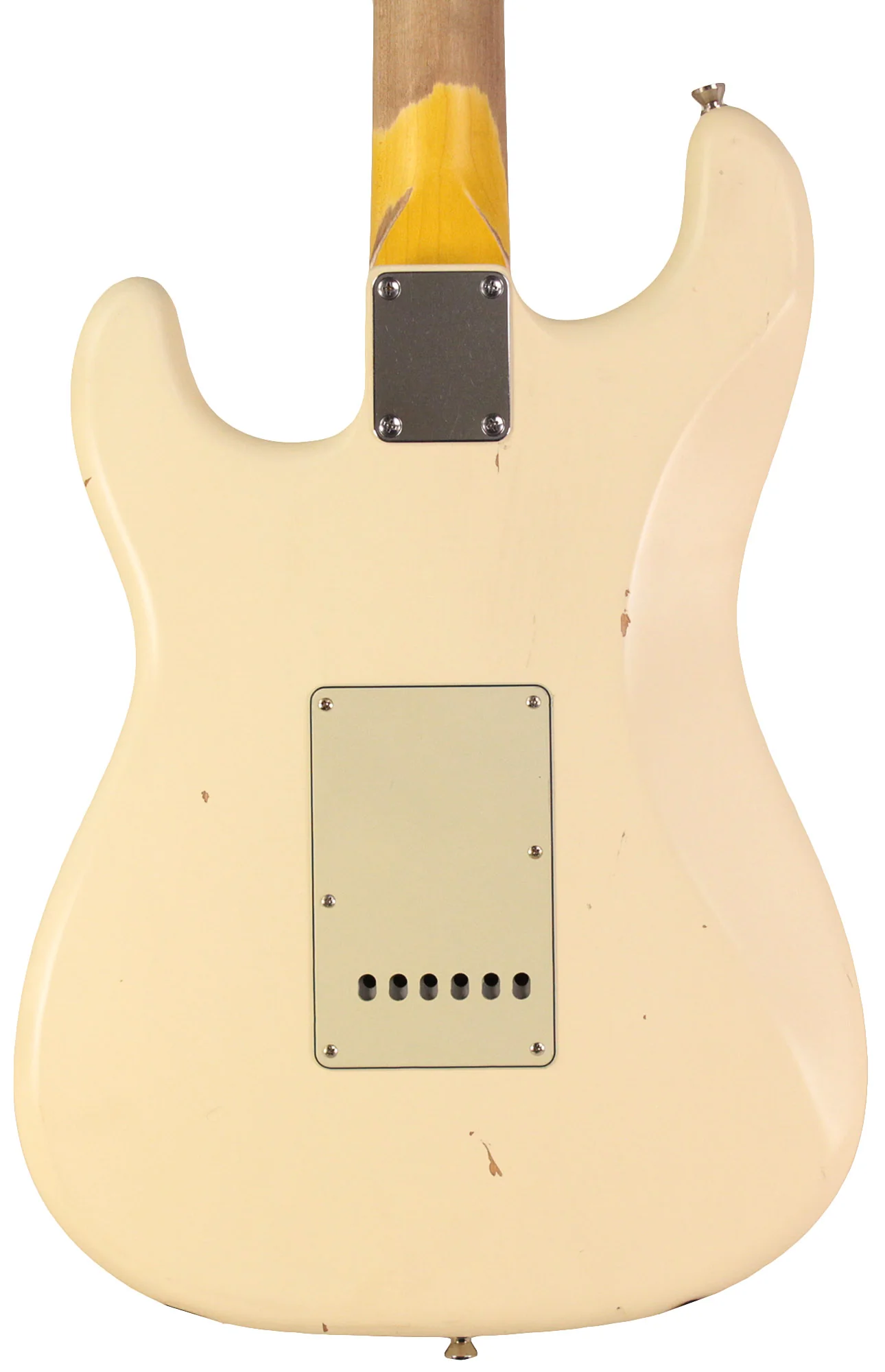 Nash S63 Guitar, Olympic White, Light Aging - Image 6