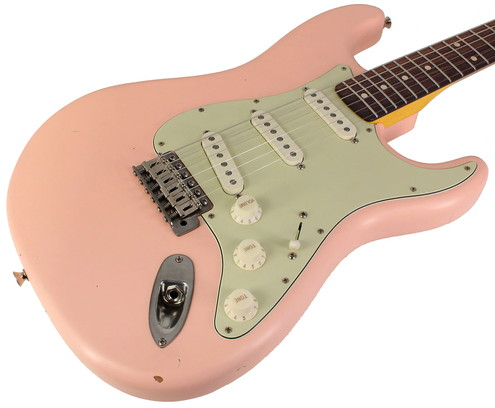 Nash S63 Guitar, Shell Pink, Light Aging - Image 2