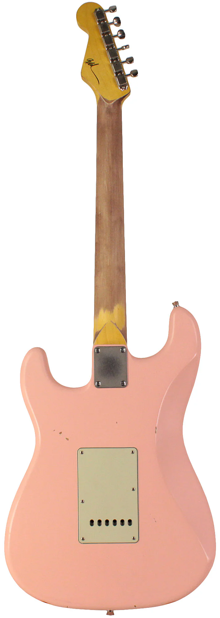 Nash S63 Guitar, Shell Pink, HSS, Light Aging - Image 7