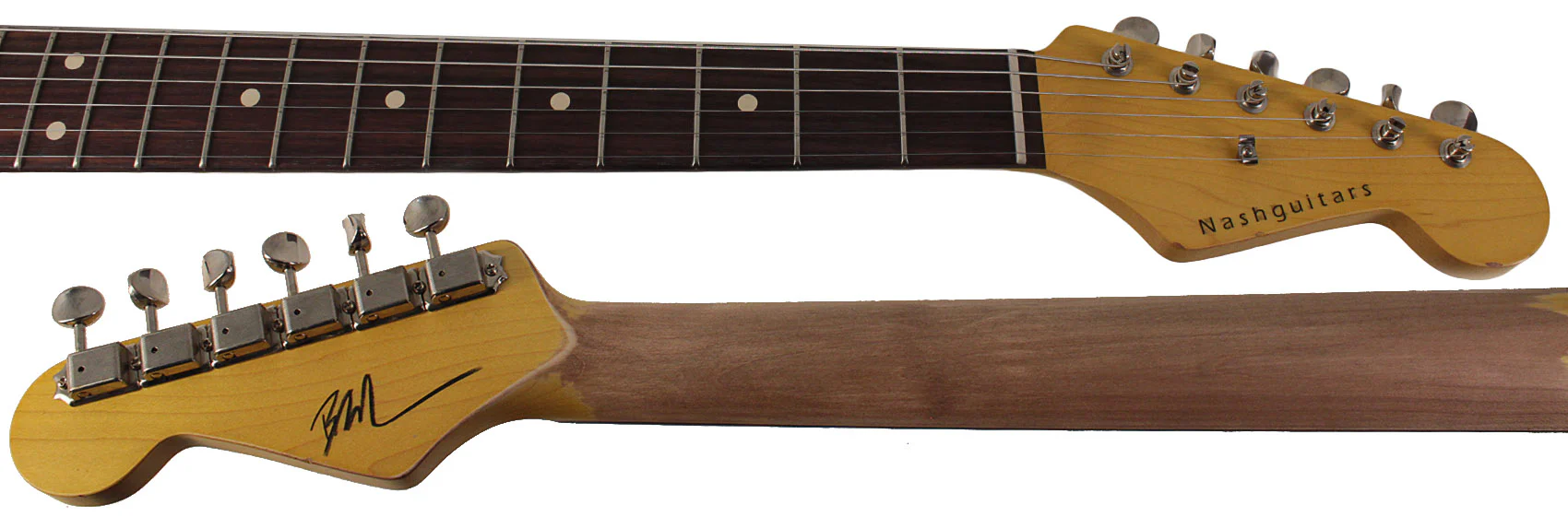 Nash S63 Guitar, Shoreline Gold, Light Aging - Image 8