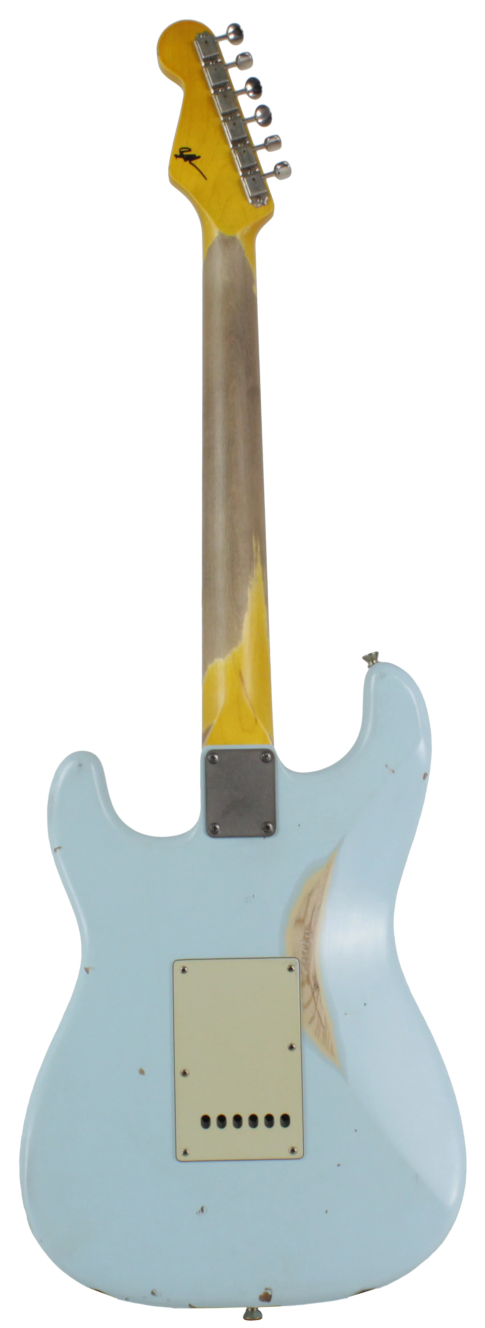 Nash S63 Guitar, Sonic Blue, HSS, Medium Aging - Image 8
