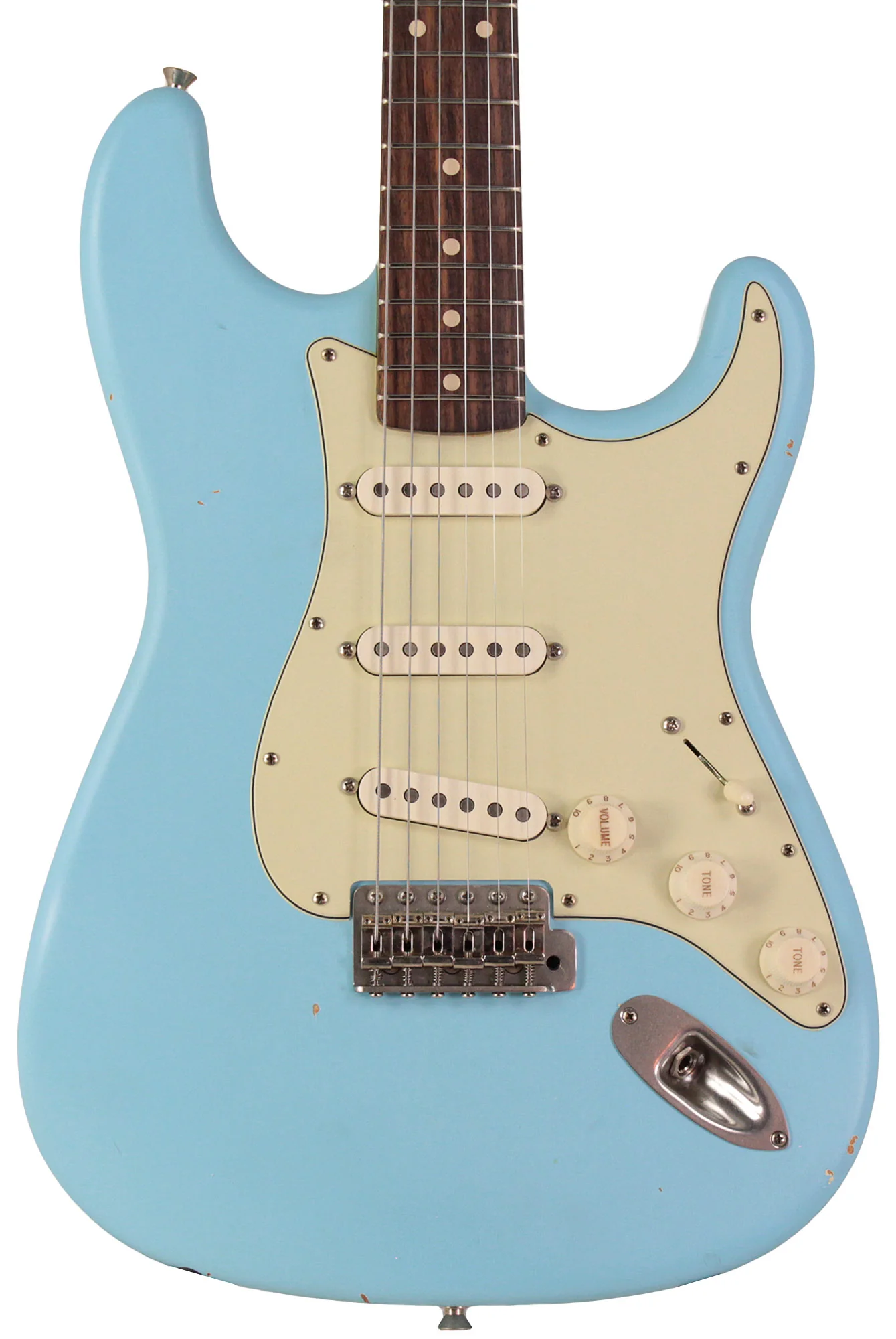 Nash S63 Guitar, Sonic Blue, Light Aging - Image 5