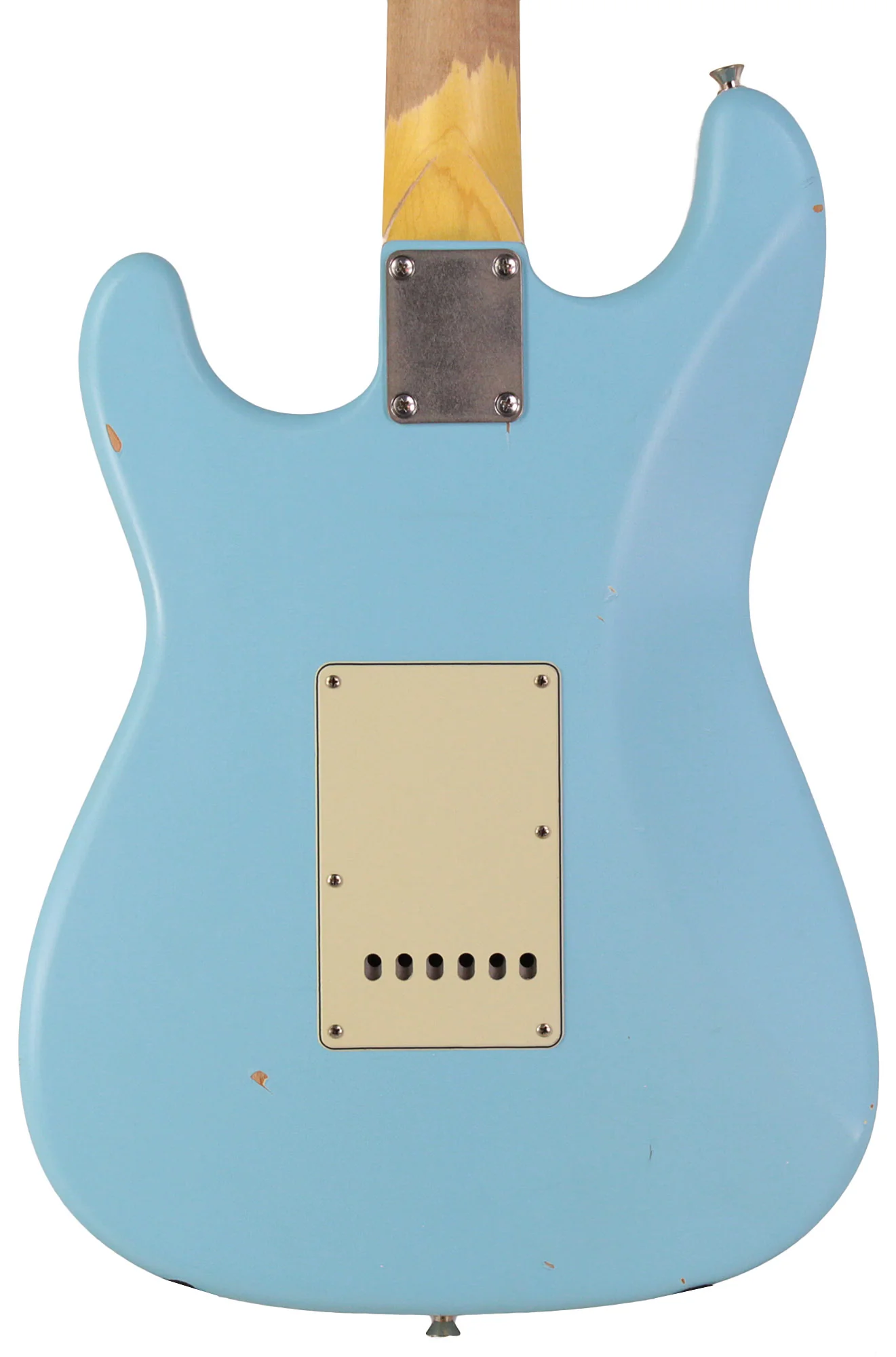 Nash S63 Guitar, Sonic Blue, Light Aging - Image 6