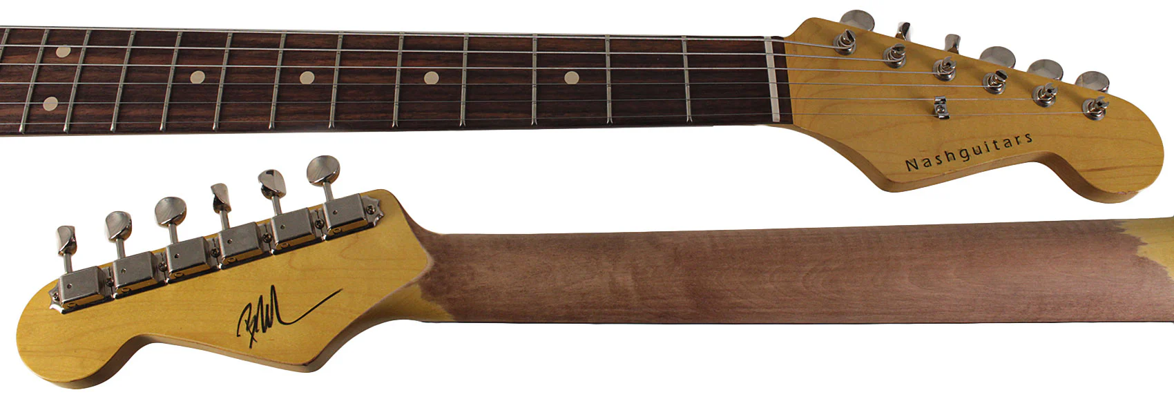 Nash S63 Guitar, Sonic Blue, Light Aging - Image 8