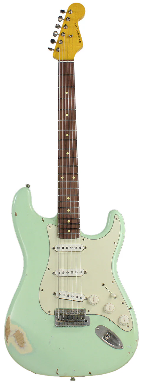 Nash S63 Guitar, Surf Green, Medium Aging