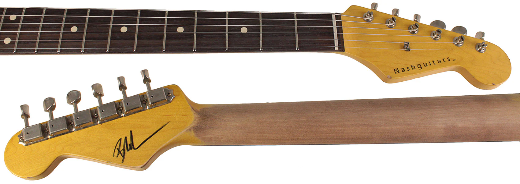 Nash S63 Guitar, Ocean Turquoise Metallic, Light Aging - Image 8