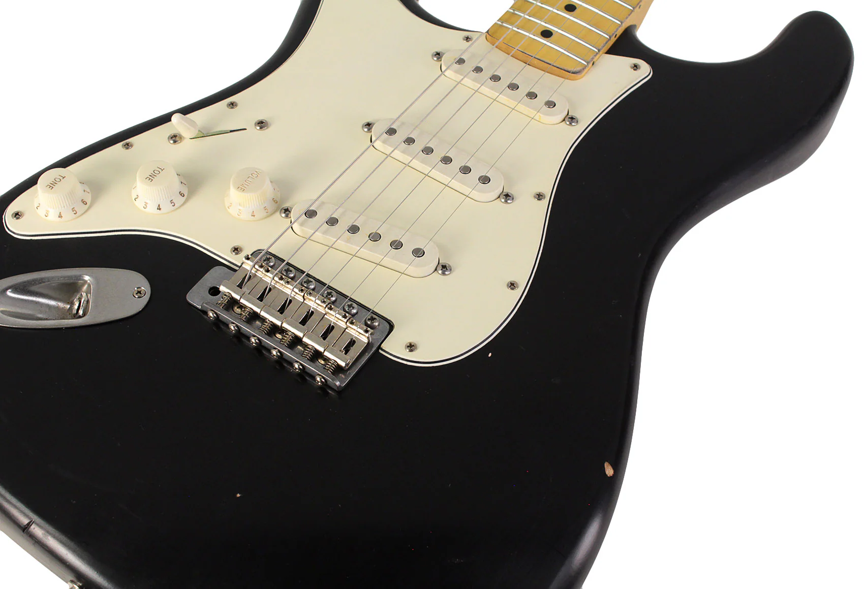 Nash S68HX Hendrix Guitar, Black, Light Aging - Image 3