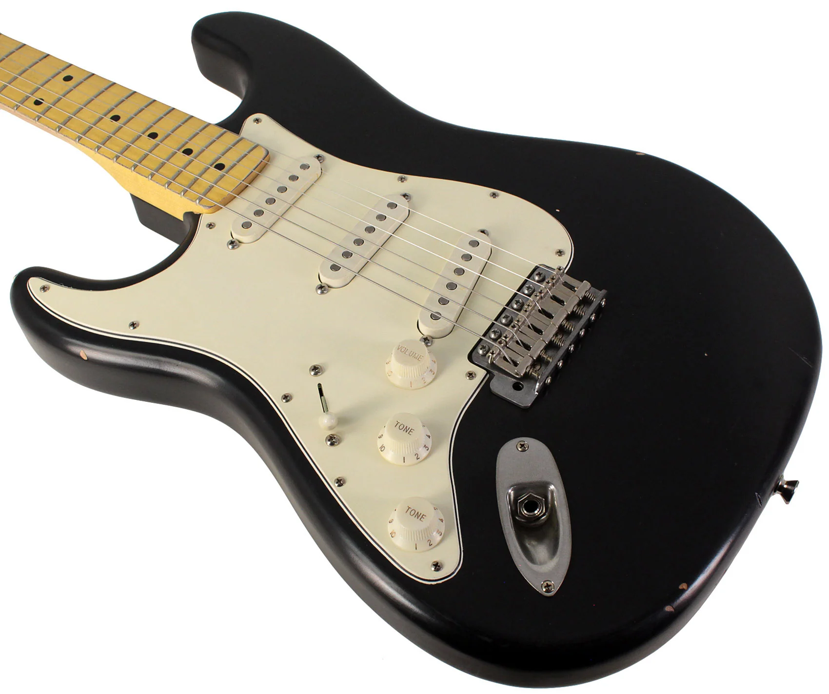 Nash S68HX Hendrix Guitar, Black, Light Aging - Image 4