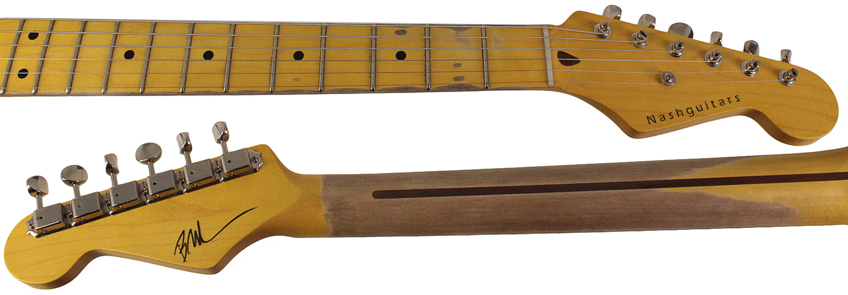 Nash S57 Guitar, 3-Tone Sunburst, Light Aging - Image 8