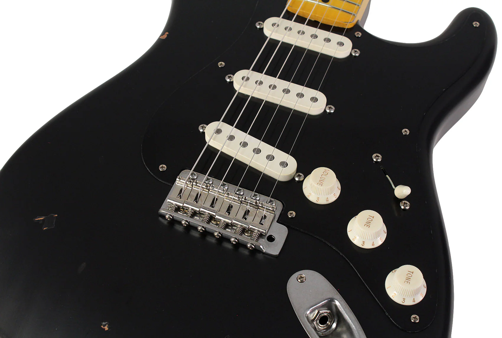 Nash S57 Guitar, Black, Gilmour Vibe, Light Aging - Image 3