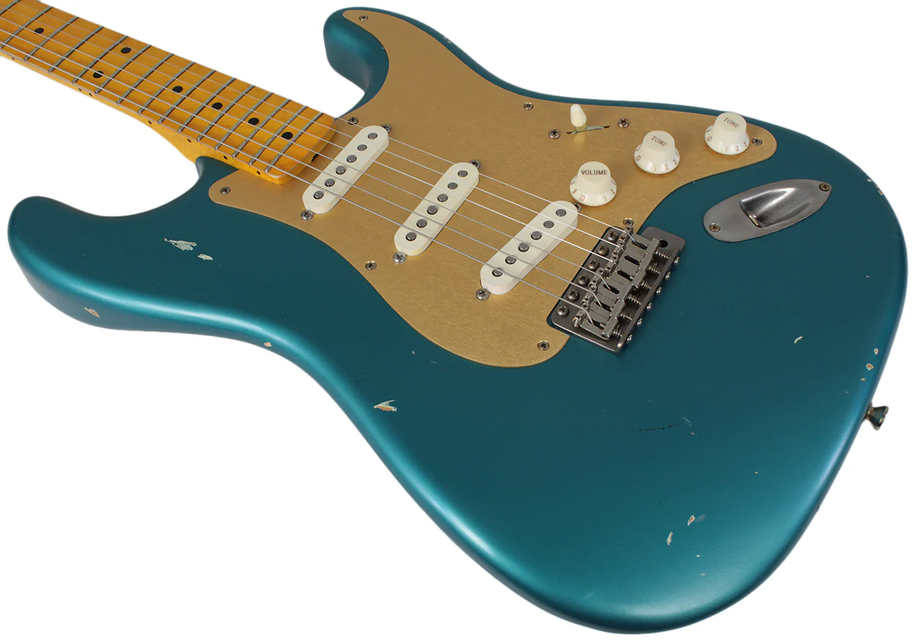 Nash S57 Guitar, Turquoise - Image 7