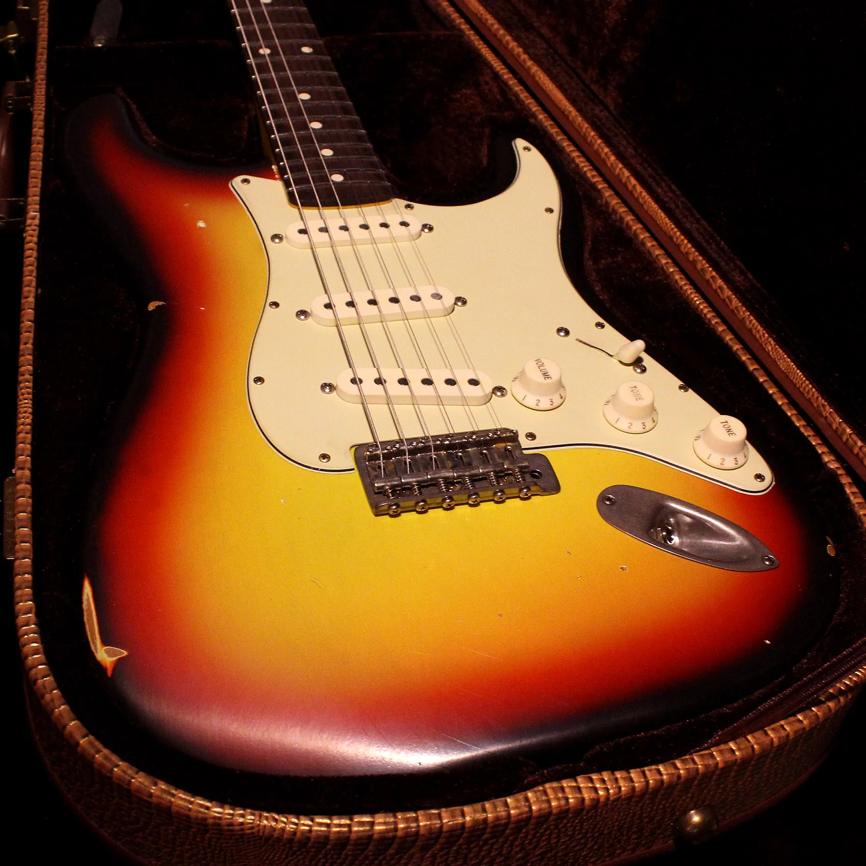 Nash S63 Guitar, 3-Tone Sunburst, Light Aging - Image 10