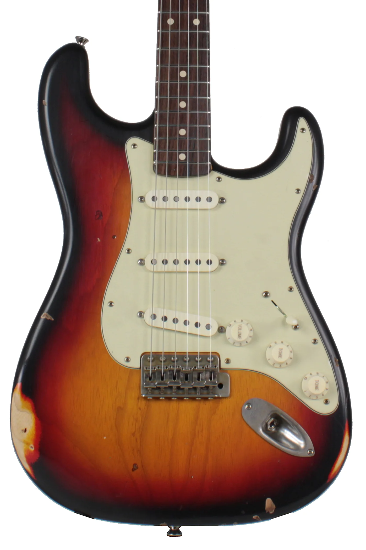 Nash S63 Guitar, 3-Tone Sunburst, Medium Aging - Image 3