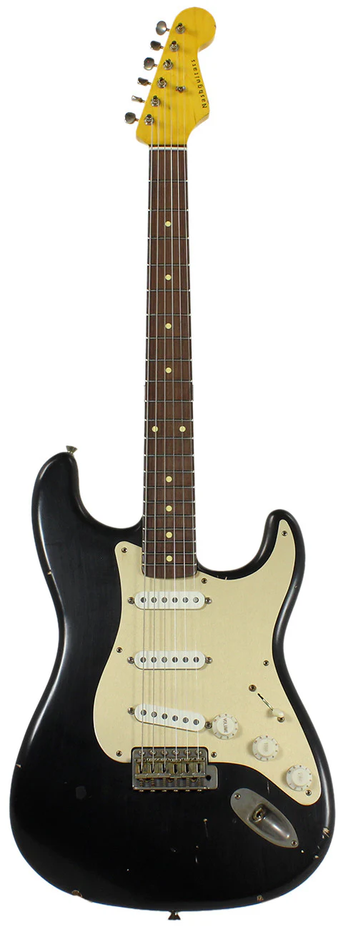 Nash S63 Guitar, Black, Anodized Gold