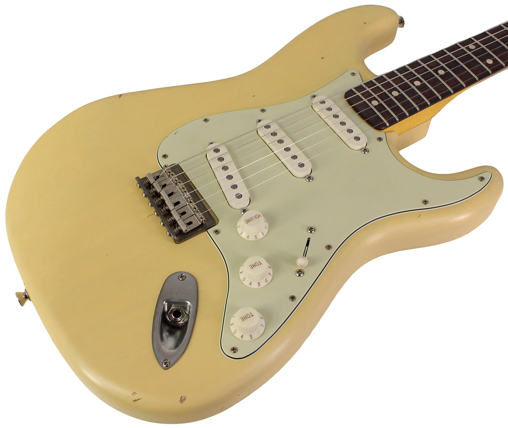 Nash S63 Guitar, Cream, Hard Tail, Light Aging - Image 2