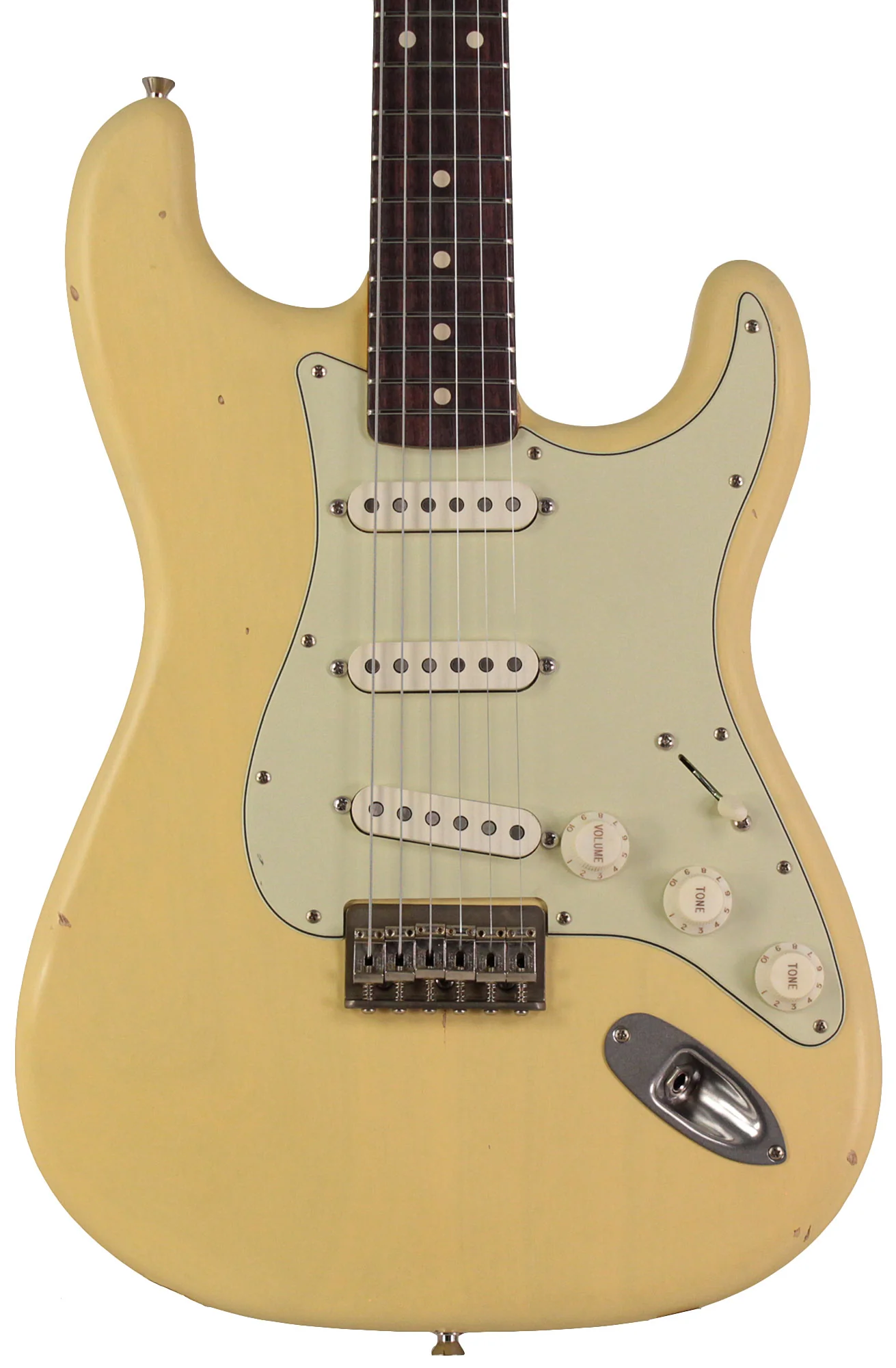Nash S63 Guitar, Cream, Hard Tail, Light Aging - Image 5