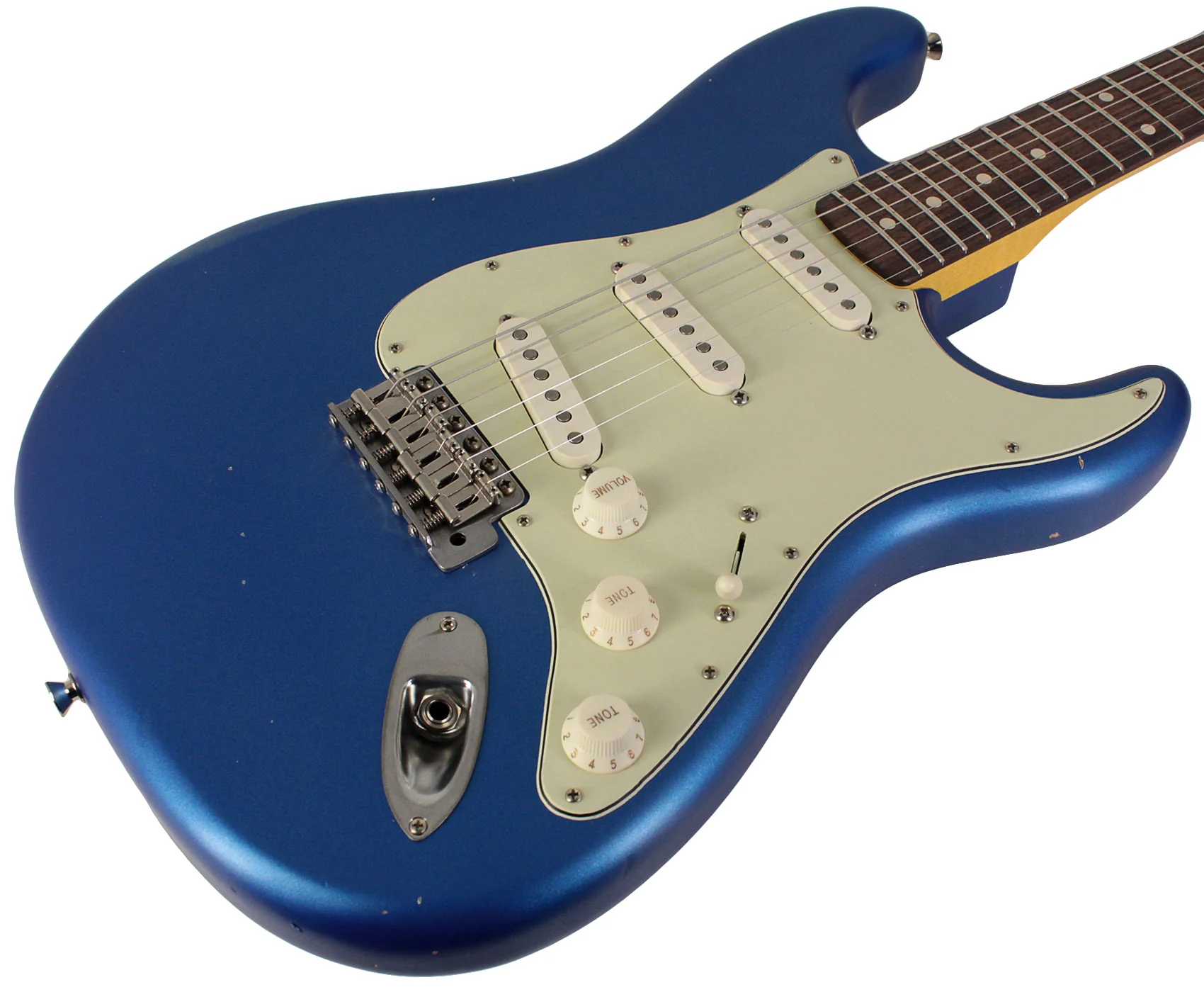 Nash S63 Guitar, Lake Placid Blue, Light Aging - Image 2