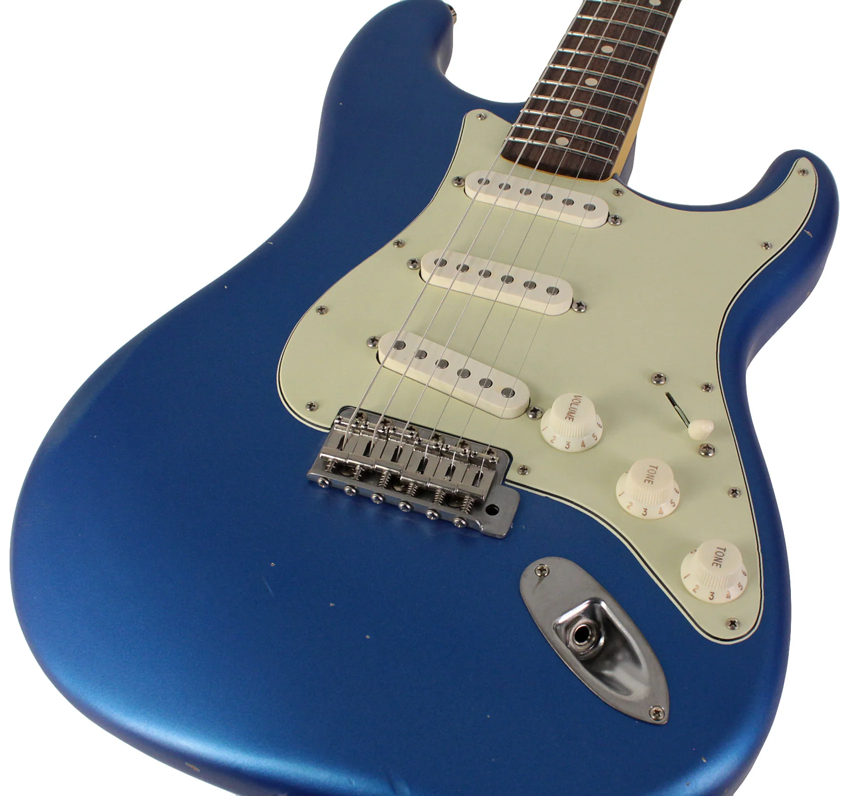 Nash S63 Guitar, Lake Placid Blue, Light Aging - Image 3