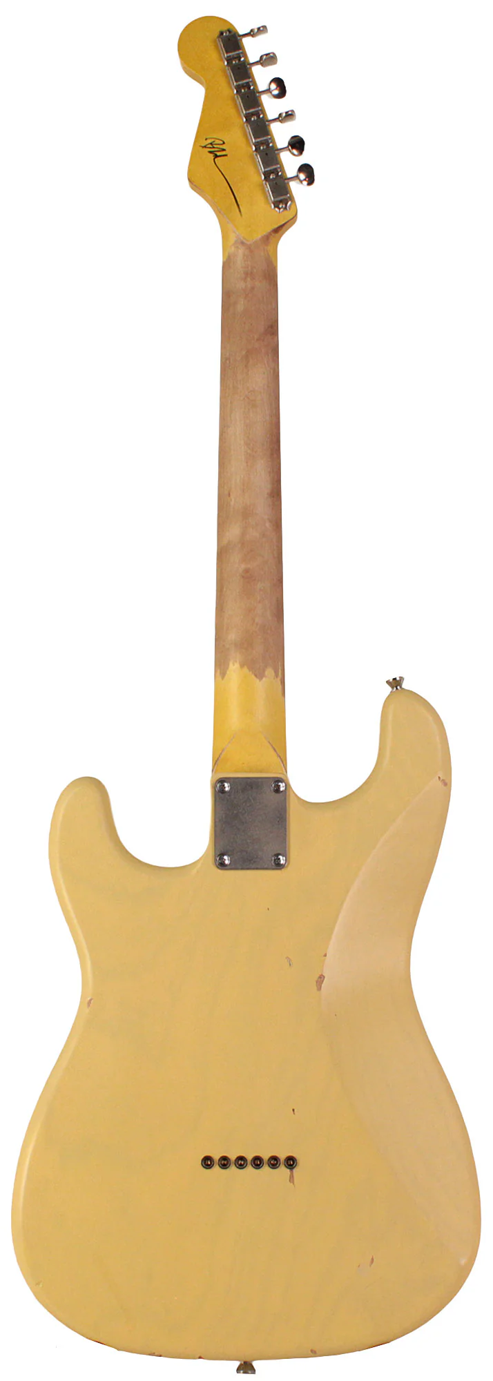 Nash S63 Guitar, Cream, Hardtail, Swamp Ash, Light Aging - Image 7