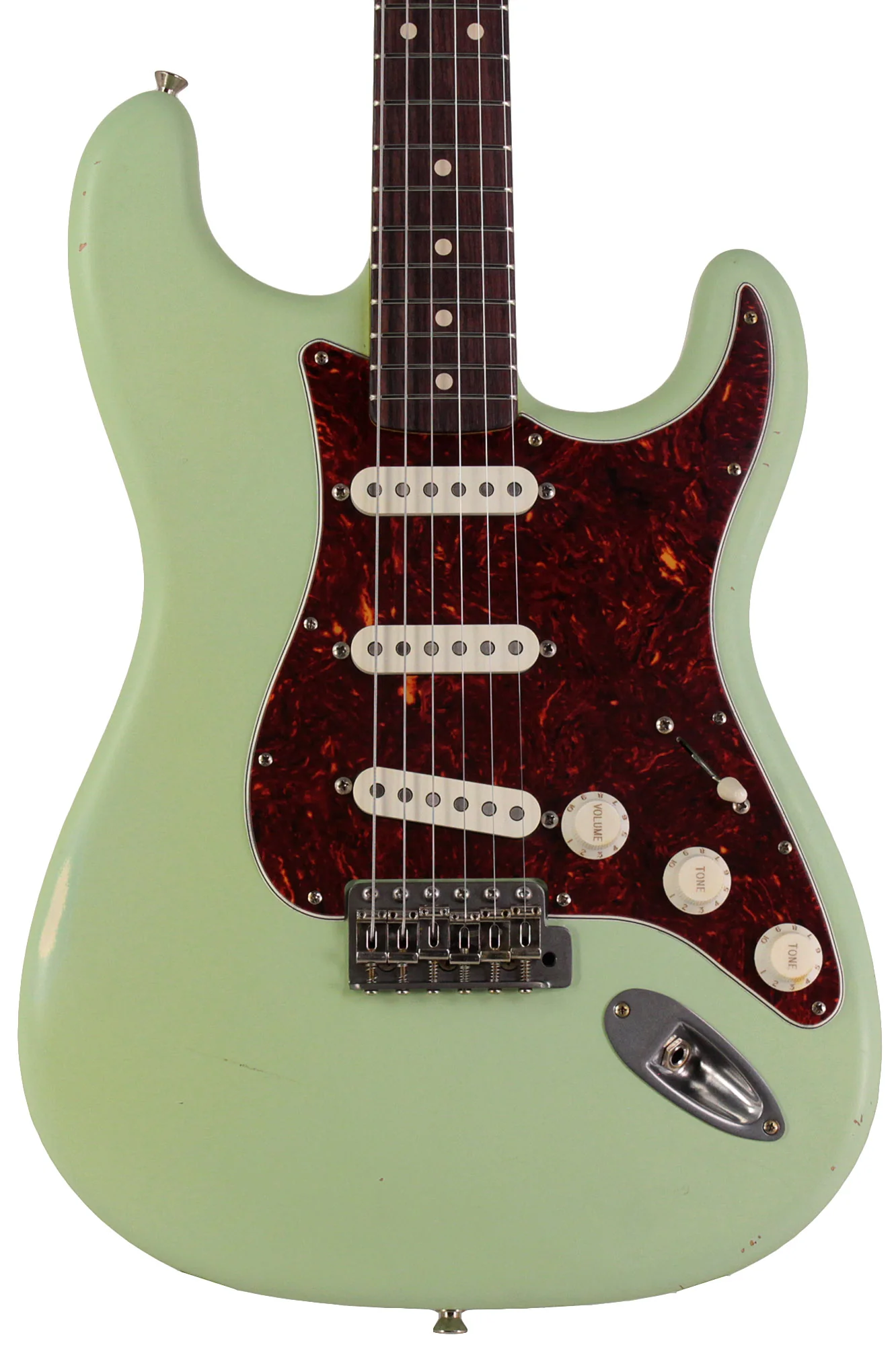Nash S63 Guitar, Surf Green, Light Aging, Tortoise Shell - Image 5