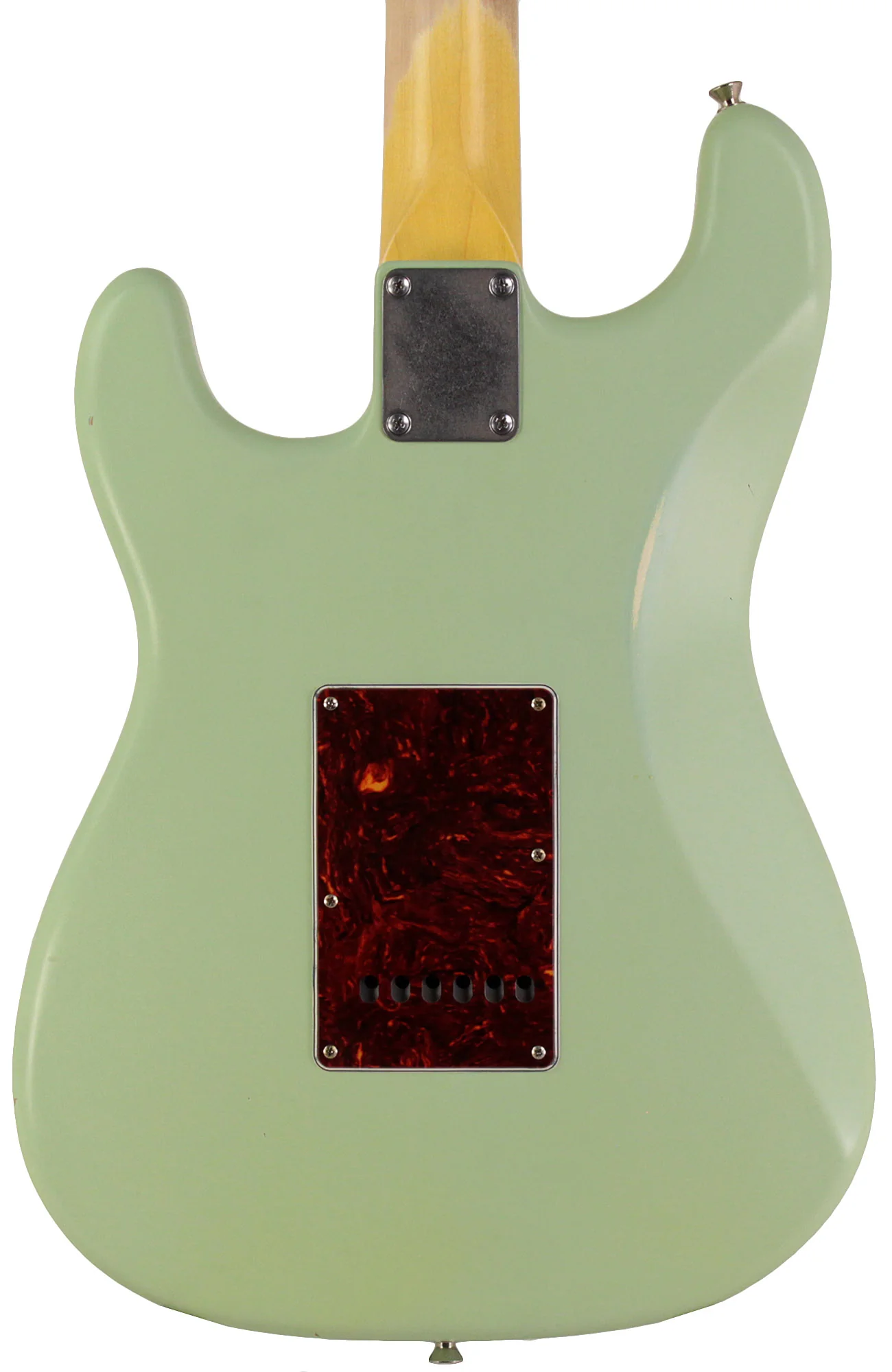 Nash S63 Guitar, Surf Green, Light Aging, Tortoise Shell - Image 6