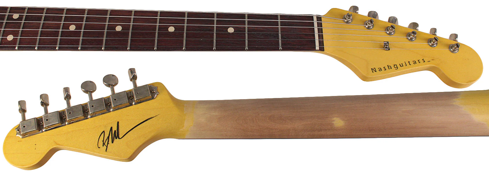 Nash S63 Guitar, Surf Green, Light Aging, Tortoise Shell - Image 7