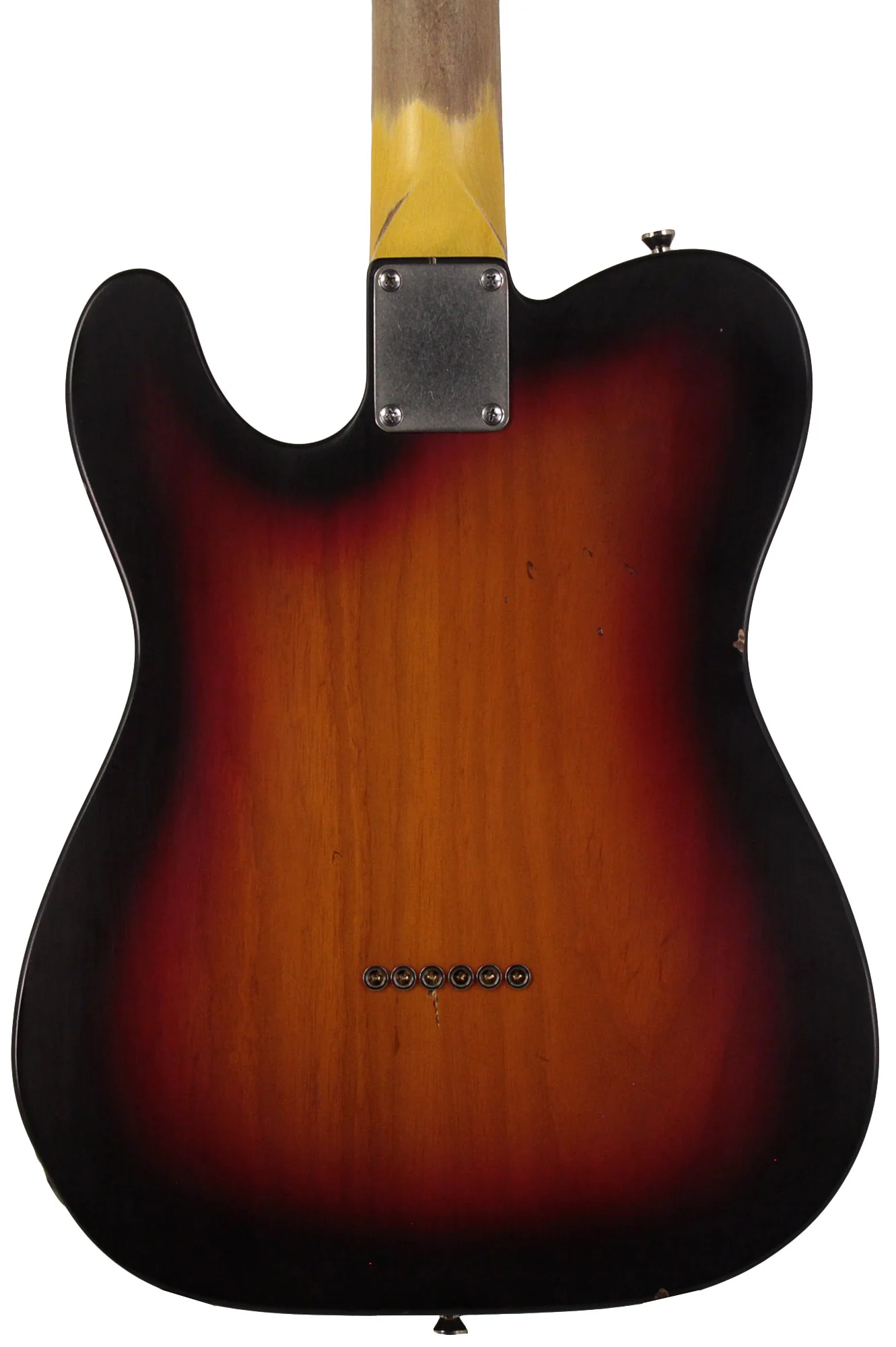 Nash T2HB Guitar, 3 Tone Sunburst, Light Aging - Image 6