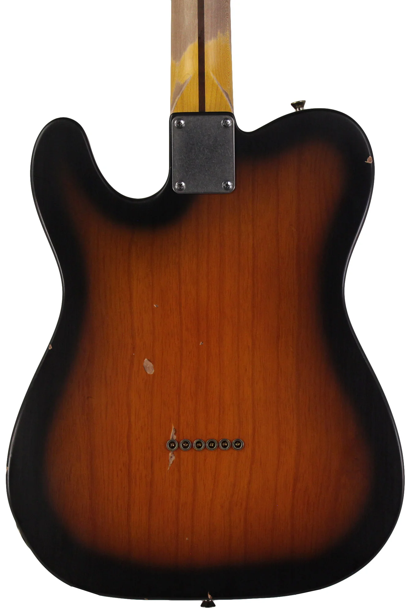 Nash T2HB Guitar, Lollar Imperials, 2 Tone Sunburst, Light Aging - Image 5