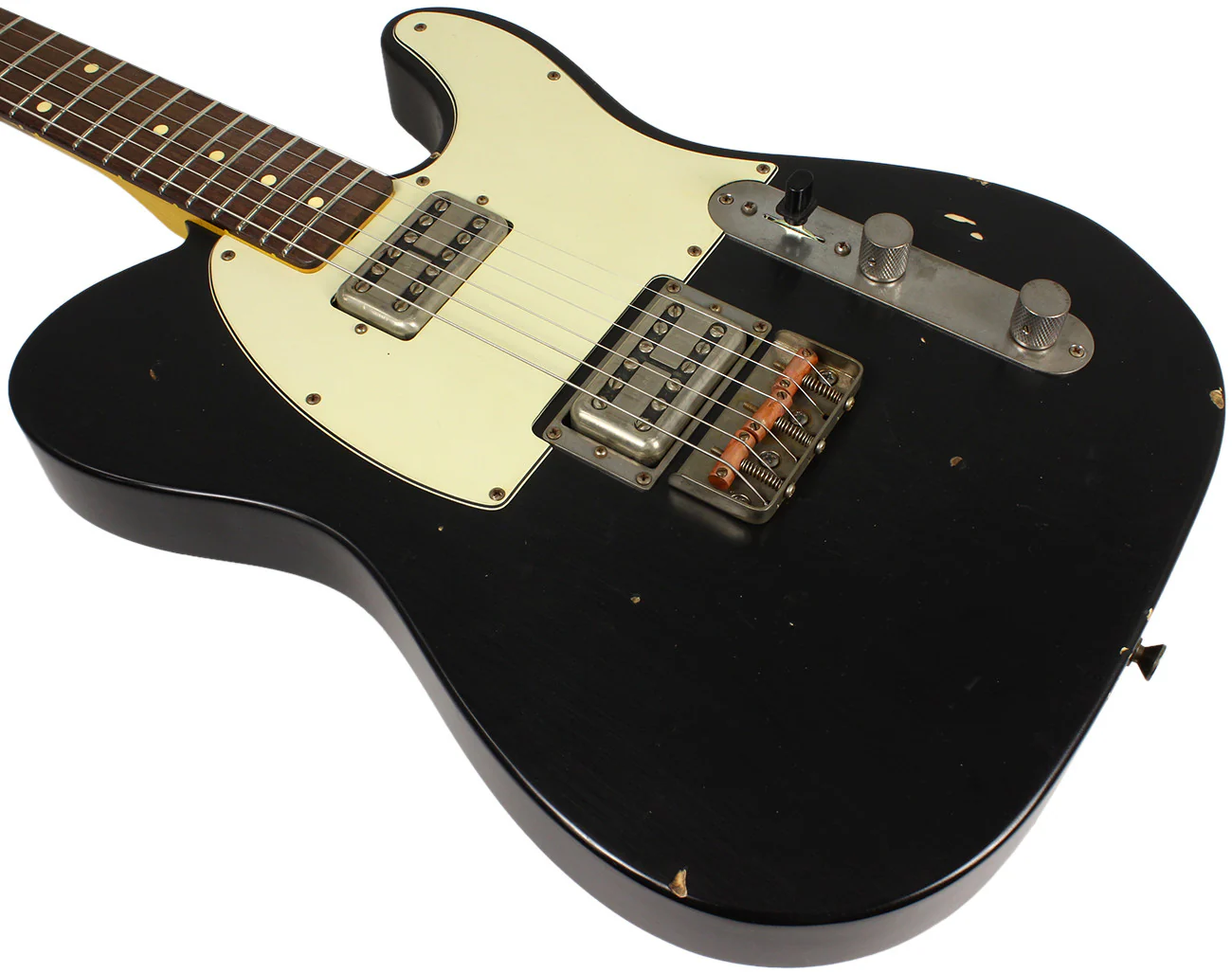 Nash T2HB Guitar, Black, Lollartrons - Image 7