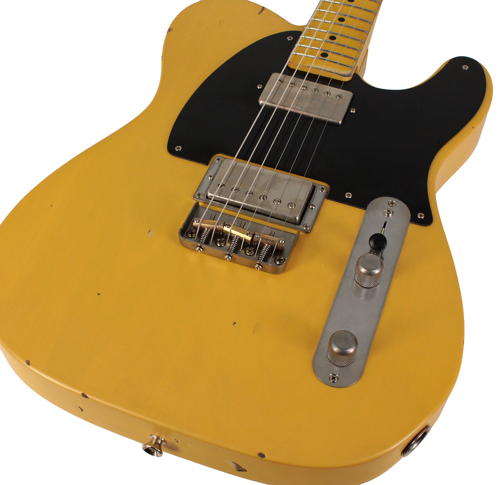 Nash T2HB Guitar, Butterscotch Blonde, Light Aging - Image 3