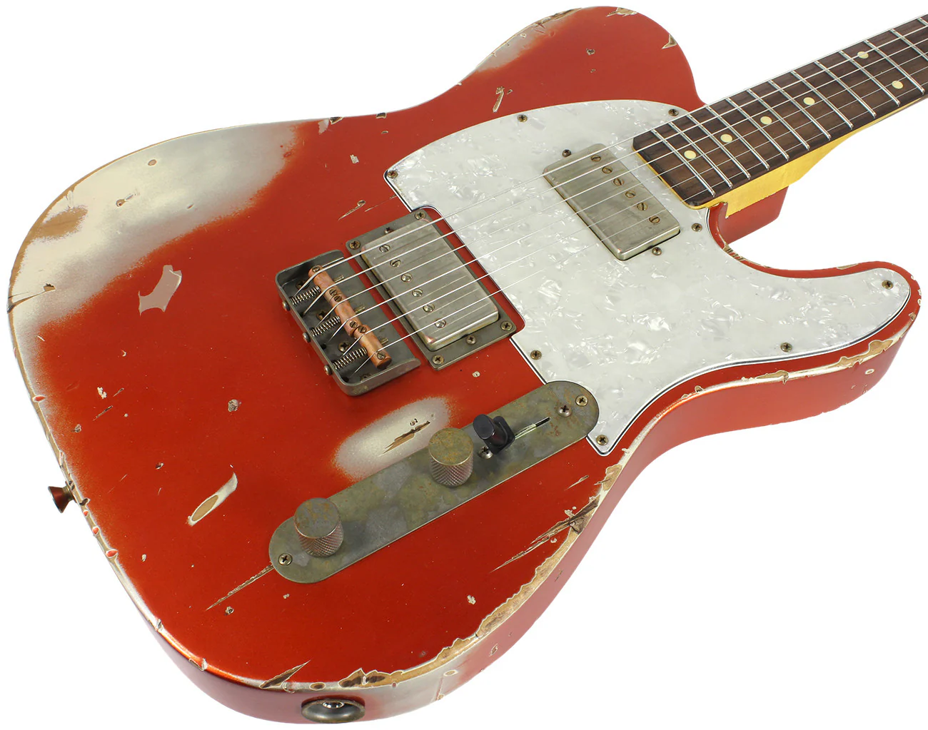Nash T2HB Guitar, Candy Orange