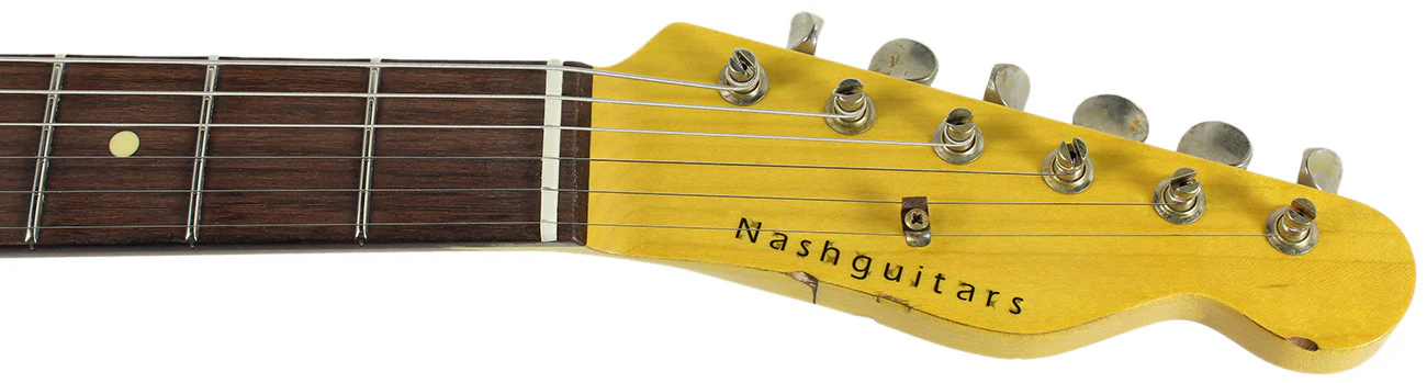 Nash T2HB Guitar, Candy Orange - Image 8