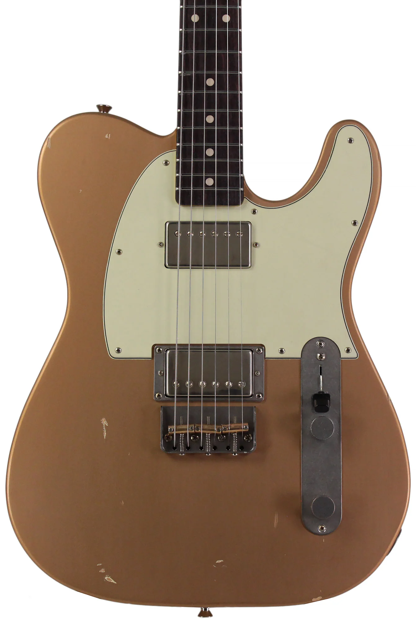 Nash T2HB Guitar, Les Paul Gold, Light Aging - Image 5