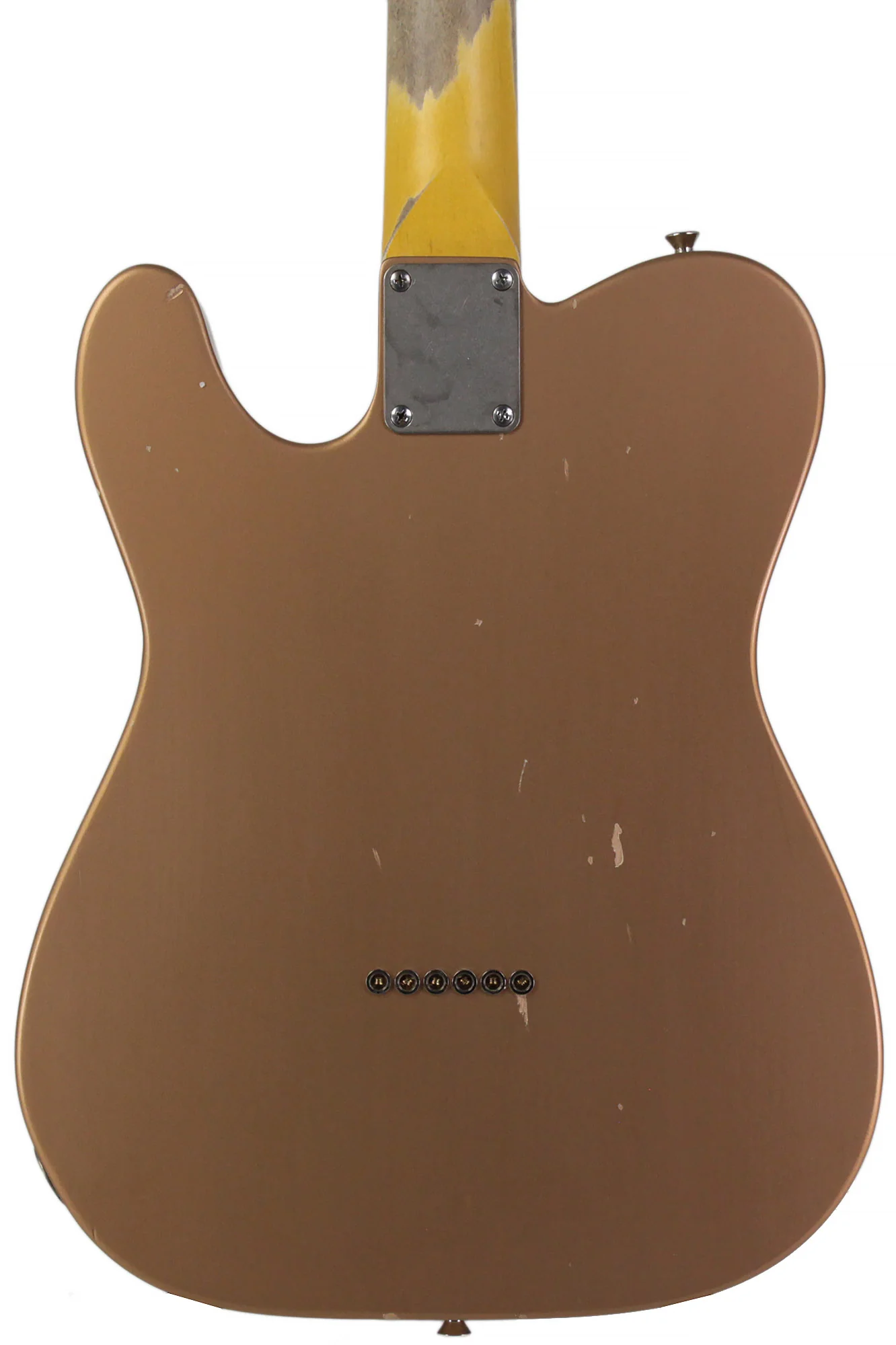 Nash T2HB Guitar, Les Paul Gold, Light Aging - Image 6