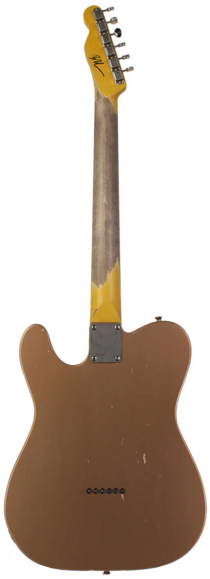 Nash T2HB Guitar, Les Paul Gold, Light Aging - Image 7