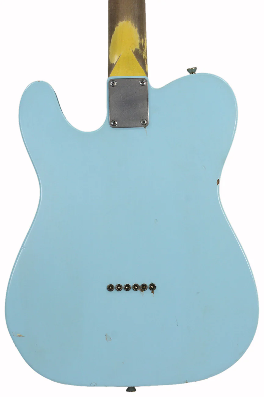 Nash T2HB Guitar, Sonic Blue, Lollartrons - Image 4