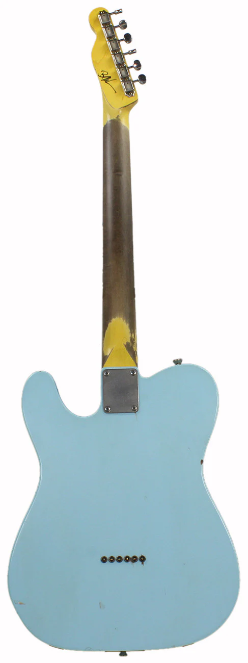 Nash T2HB Guitar, Sonic Blue, Lollartrons - Image 5