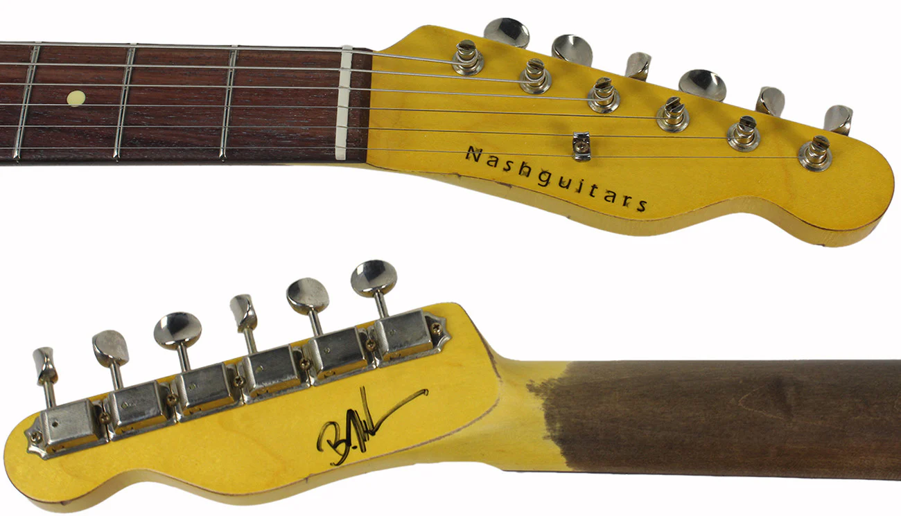 Nash T2HB Guitar, Sonic Blue, Lollartrons - Image 8