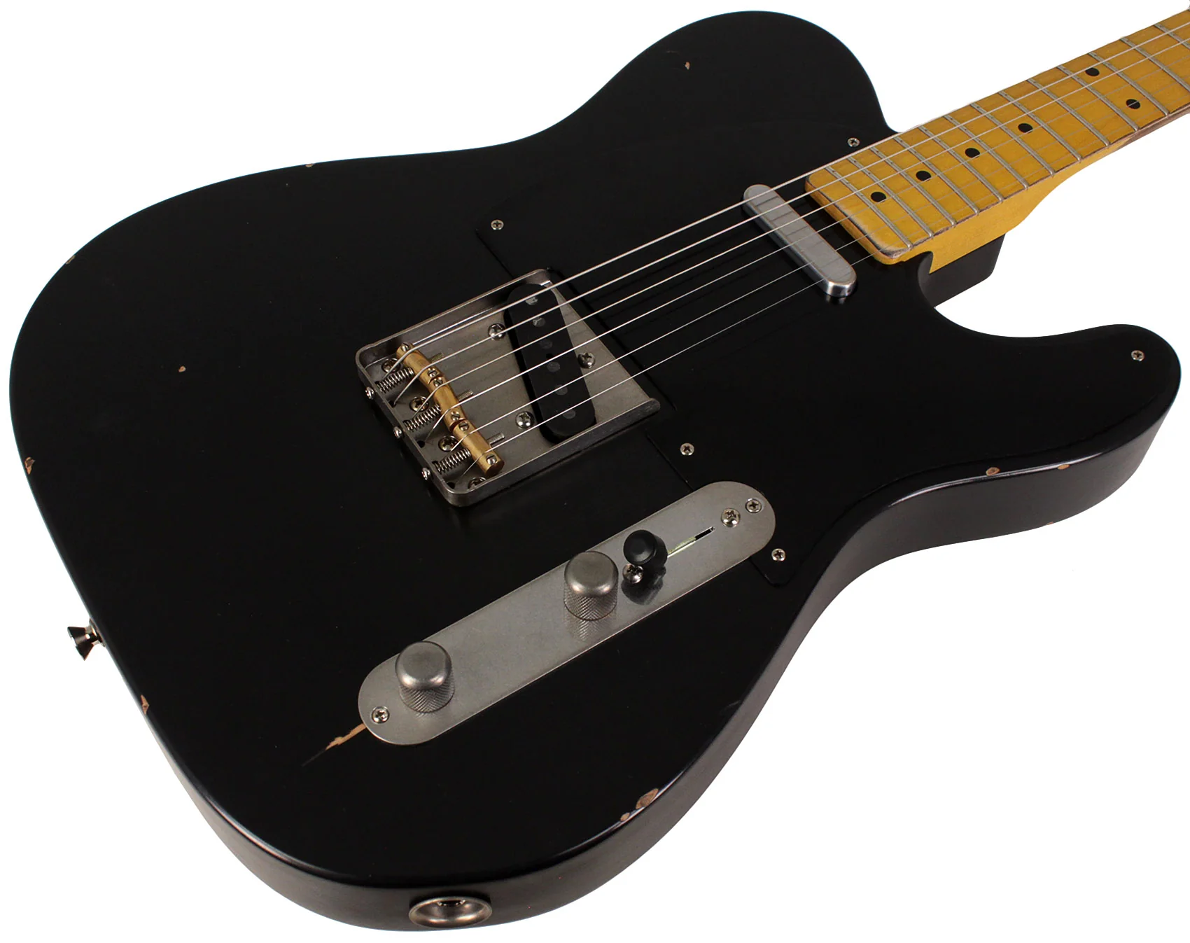 Nash T52 Guitar, Black, Light Aging - Image 2